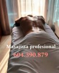 Disponible masaje a domicilio y con cabina 