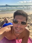 En las playas de Benidorm 