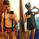 Foto nuevas de policía y camarero sexy 