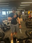 At the gym 