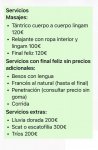 Precios y servicios
